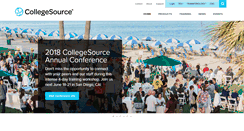 Desktop Screenshot of collegesource.com